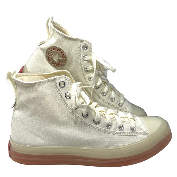 Converse Chuck Taylor CX Explore Hi Skate Shoe Men Sneakers Egret Canvas A02810C - Picture 1 of 7